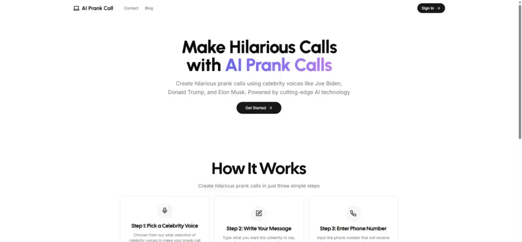 AI Prank Call